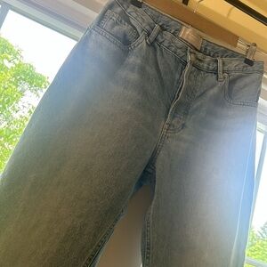 Everlane 100% organic cotton 90s cheeky jean 29 crop